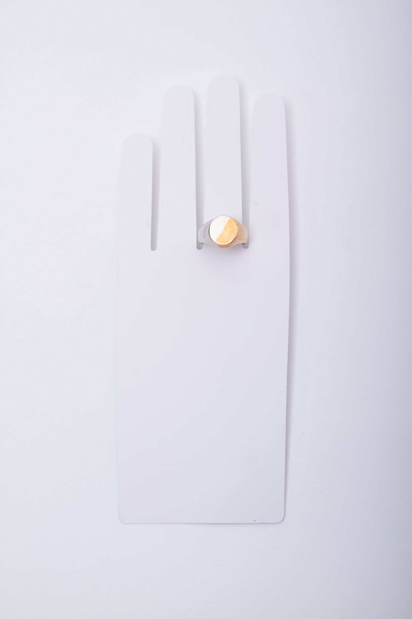 2Tone Oval Ring