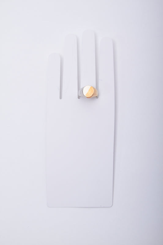 2Tone Oval Ring