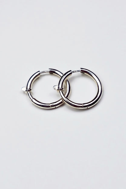 Linking Ear Oversized Hoops [L]