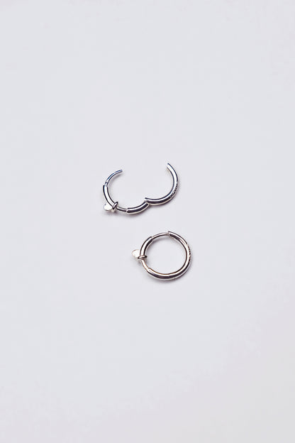 Linking Ear Small Hoops [S]